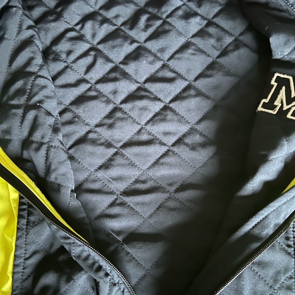 017: U of M Maize and Blue Embroidered Zip-Up Jacket - Picture 7 of 10